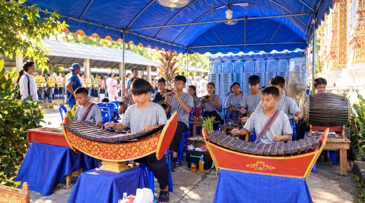 แก้วผาคำ :  เมื่อ "เสียงดนตรี" ปลุกชีวิตเมืองแห่งการเรียนรู้ของเชียงดาว