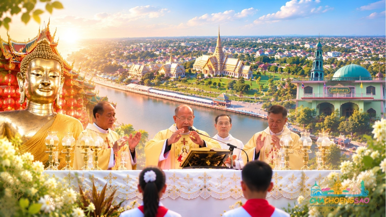 4 ศรัทธา ในเมืองเดียวกัน :  ‘ภูมิคุ้มกันใจ’ แปดริ้วเมืองแห่งพหุวัฒนธรรม